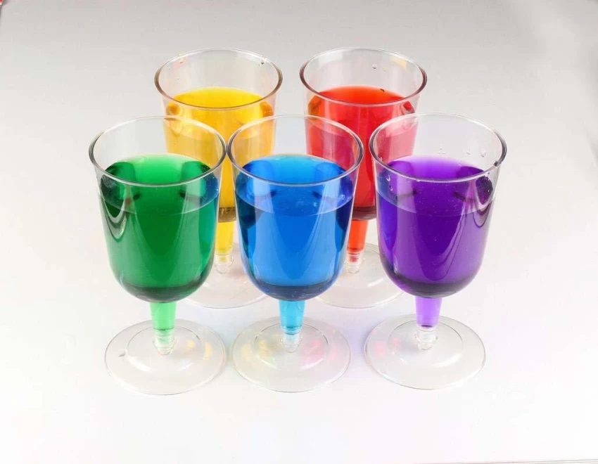 Colourful Wine Glasses